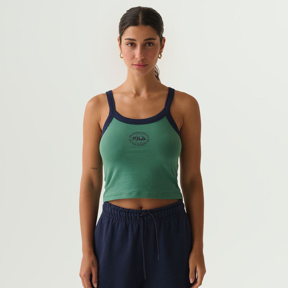 Regata Fila Ribbed Letter Retro Feminina
