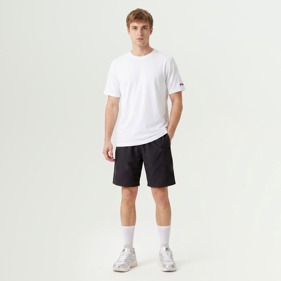Bermuda Fila Comfort Wrinkle Letter Masculina