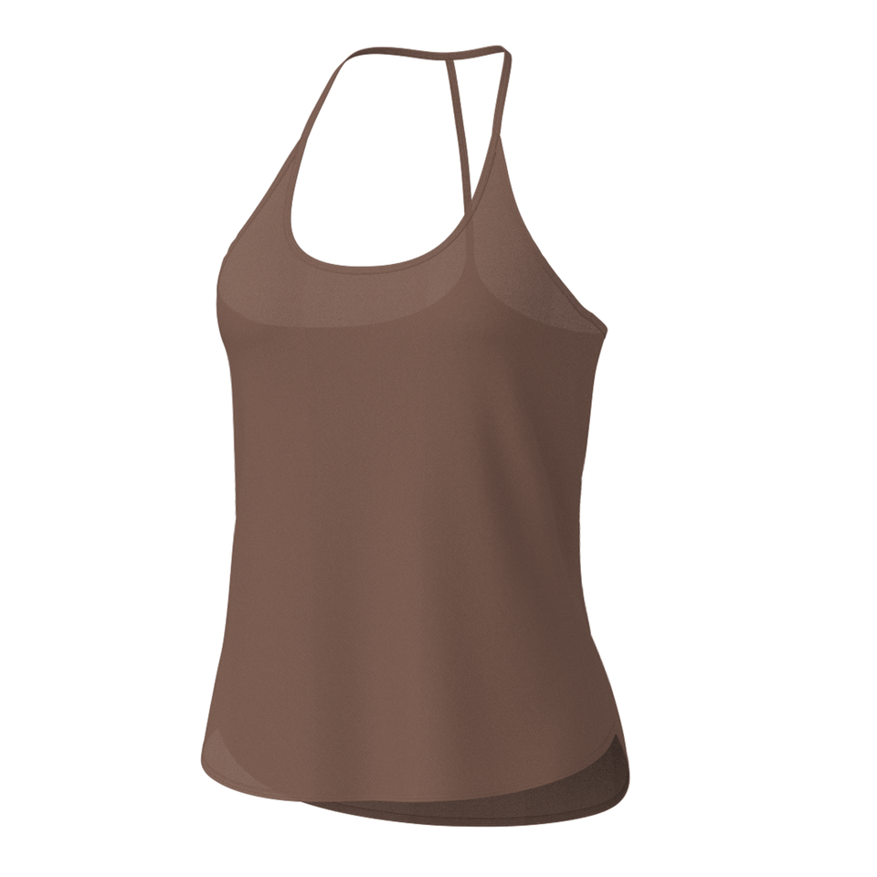 Regata Fila Alça Crepe Flow Feminina