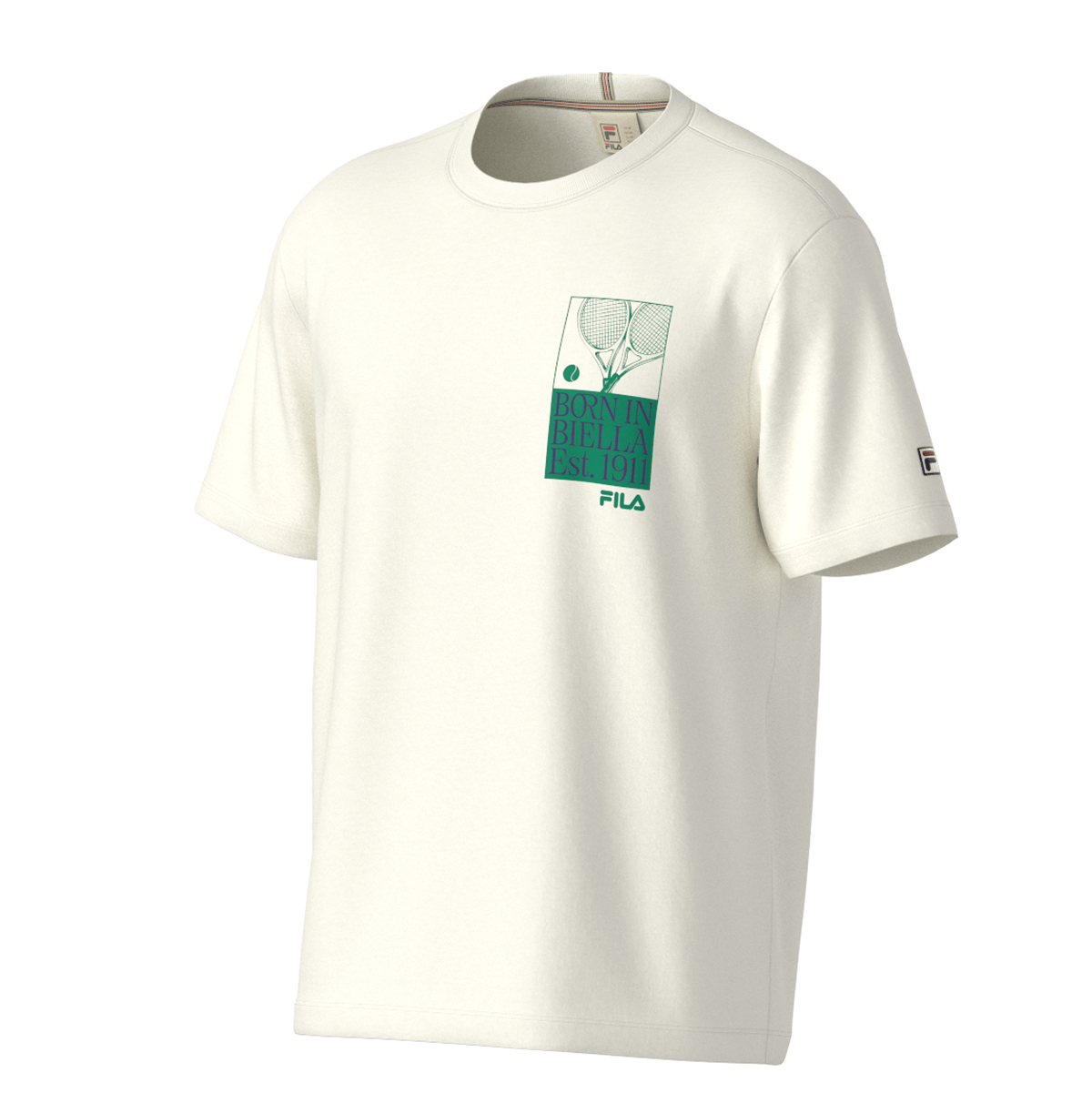 Camiseta Fila Comfort Born In Biella Graphic Masculina — Fila