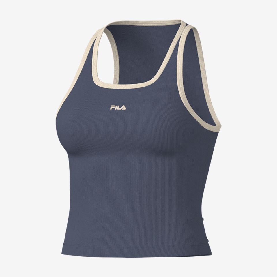 Regata Fila Cropped Essentials Rib Feminina