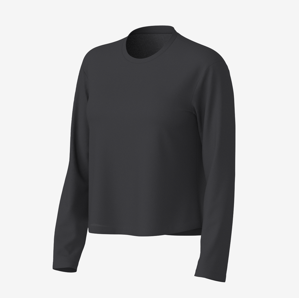 Blusa Manga Longa Fila Cropped Rise Airy Feminina