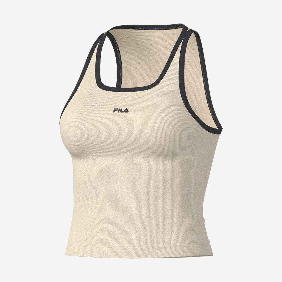 Regata Fila Cropped Essentials Rib Feminina