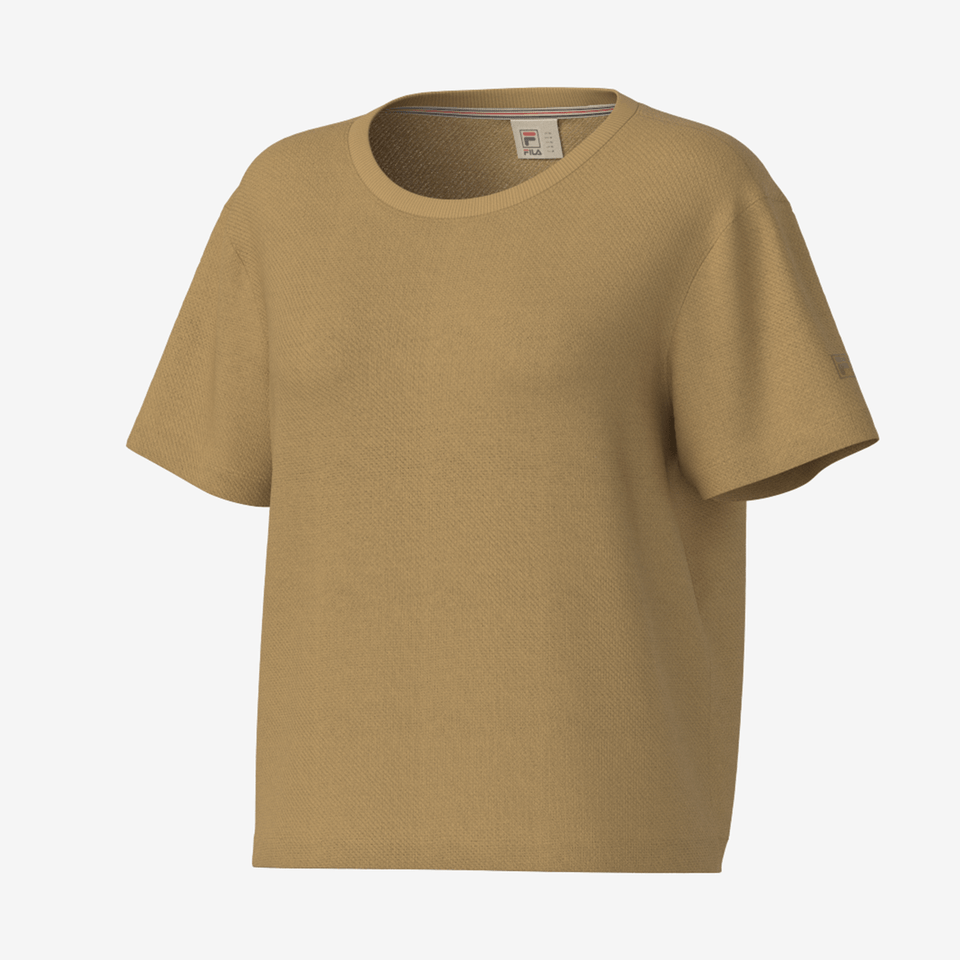 Camiseta Fila Over Box Knit Feminina