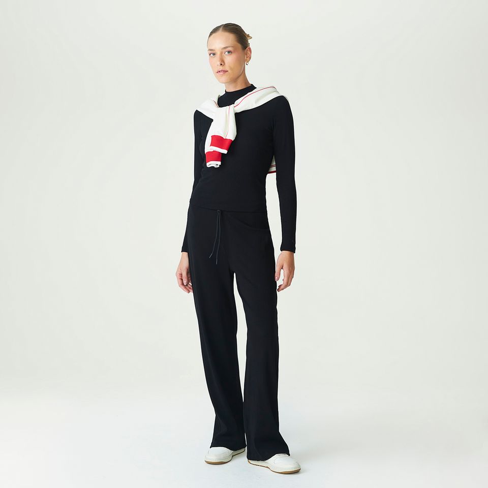 Calça Fila Reta Rib Feminina