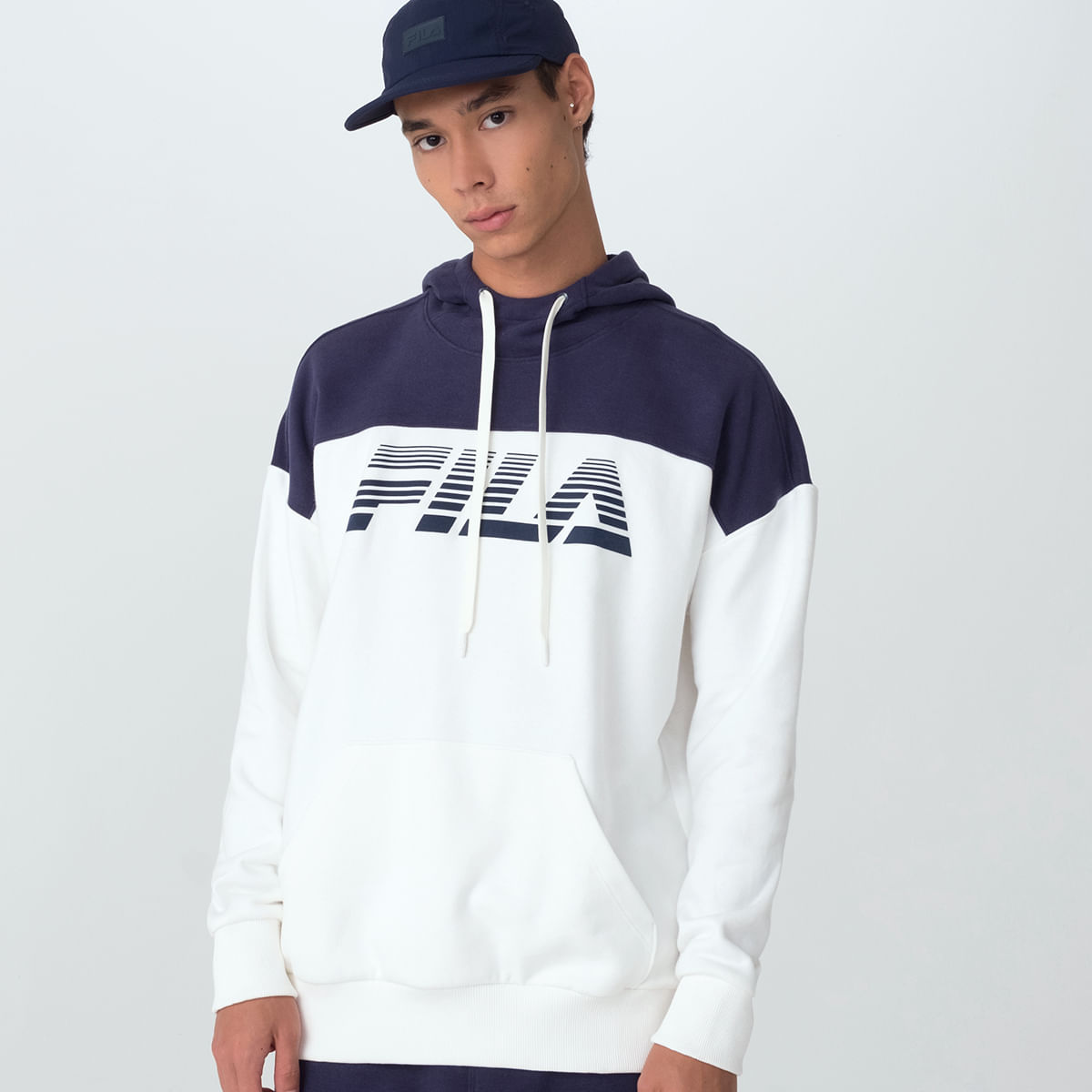 Casaco com Capuz Fila Urban Block Masculino