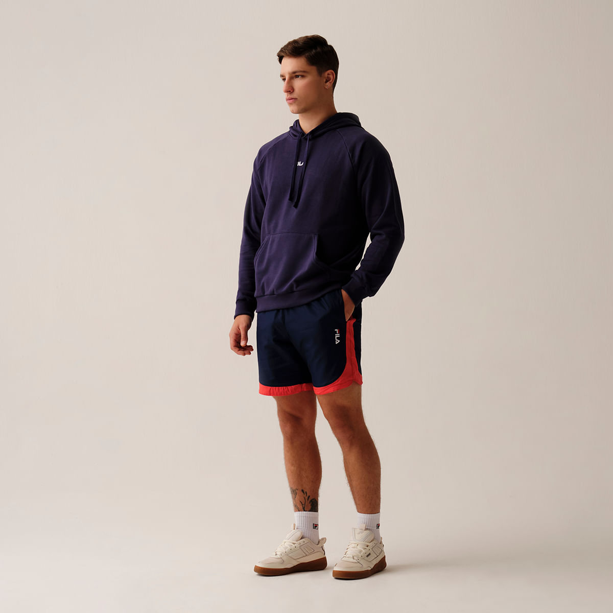 Shorts Fila Block Letter Masculino