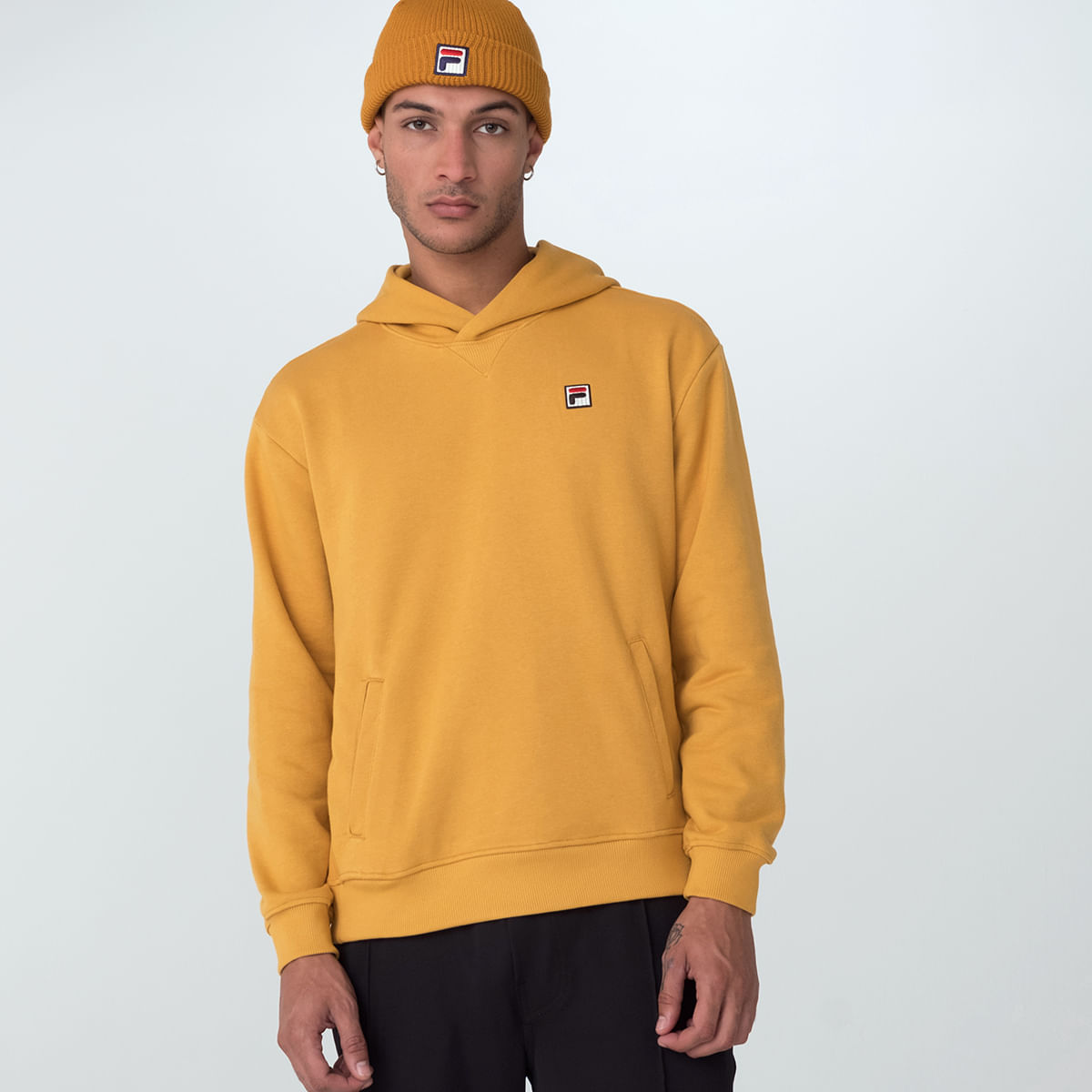 Casaco com Capuz Fila F-Box Premium Masculino