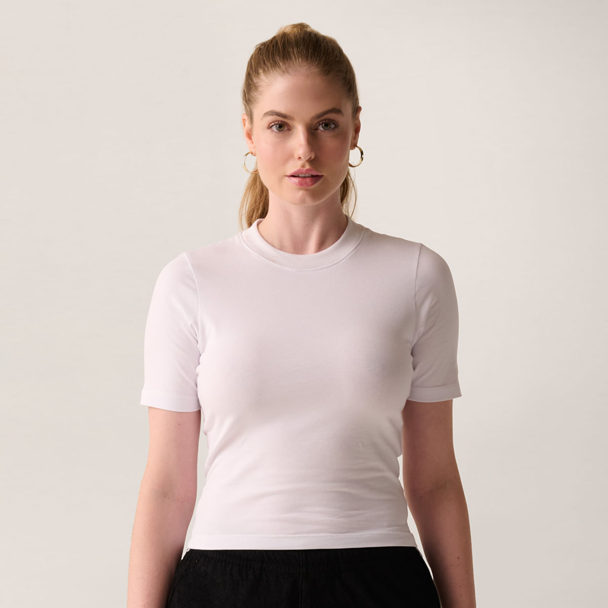Camiseta Fila Fit Letter Life Feminina