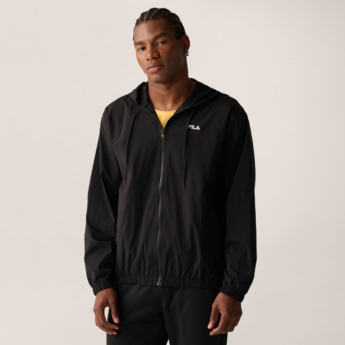 Jaqueta Fila Windbreaker Letter Masculina