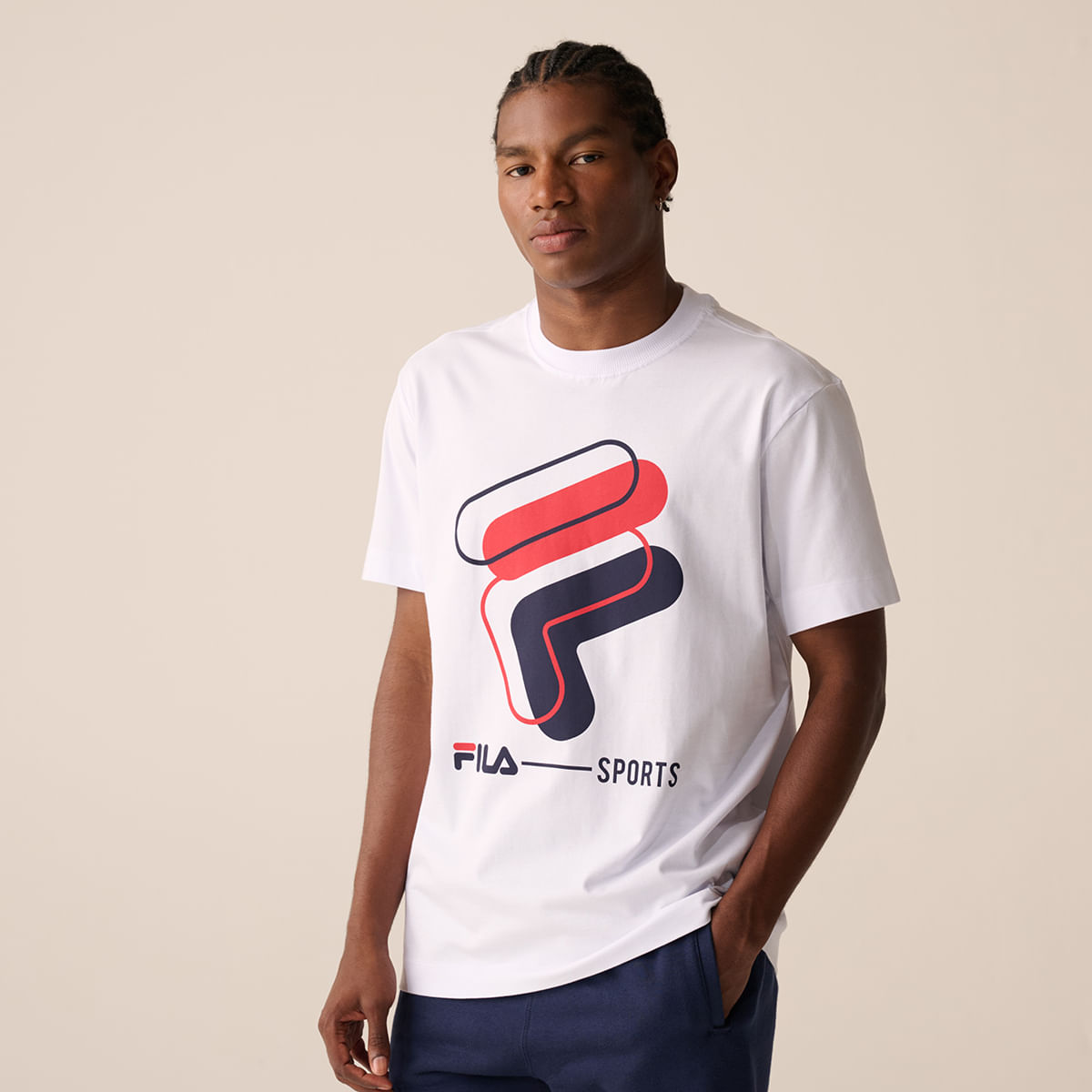 Camiseta Fila Comfort Fila Sports Masculina