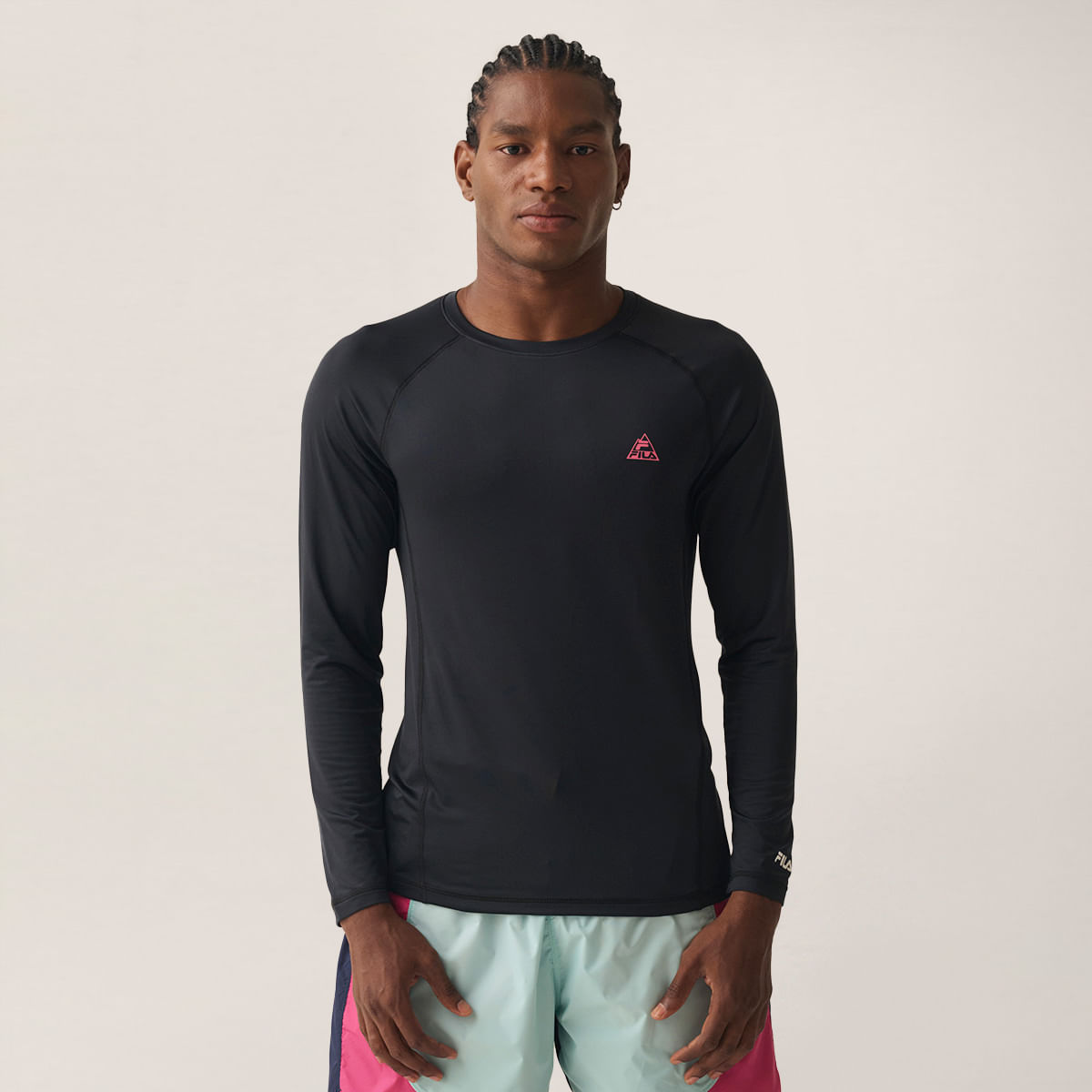Camiseta Manga Longa Fila Outdoor Wod Masculina
