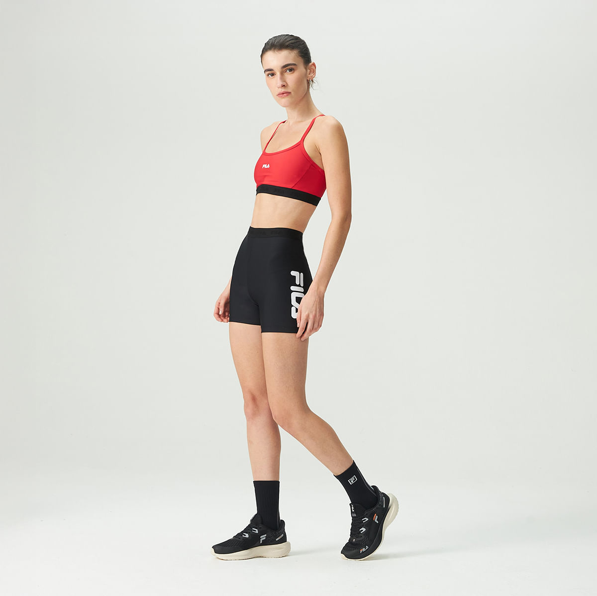 Shorts Fila Train Elastic V Feminino