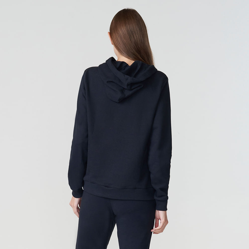 Casaco com Capuz Fila Letter Feminino