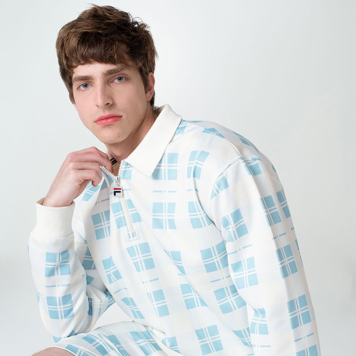 Casaco Fila Asher Polo Sweat Masculino