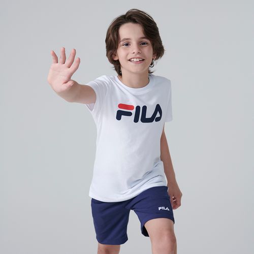 Camiseta Fila Letter Infantil