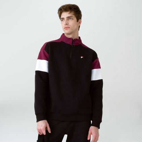 Casaco Fila Block Letter 1/2 Ziper Masculino
