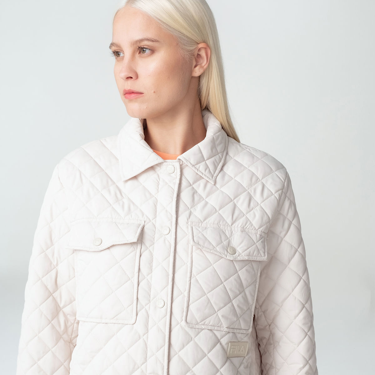 Jaqueta Fila Shacket Quilting Feminina - M