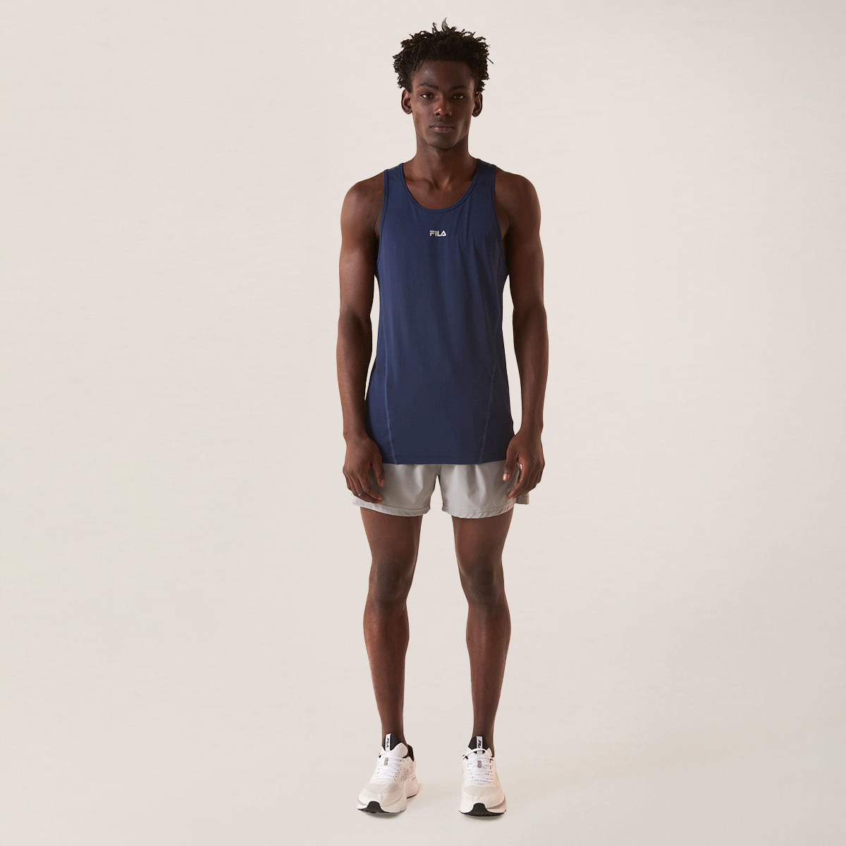 Shorts Fila Diamond Core Run - 4" Masculino