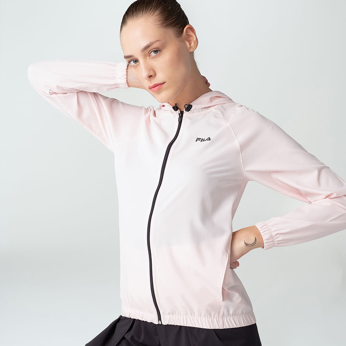 Jaqueta Corta Vento Fila Basic Run Feminino