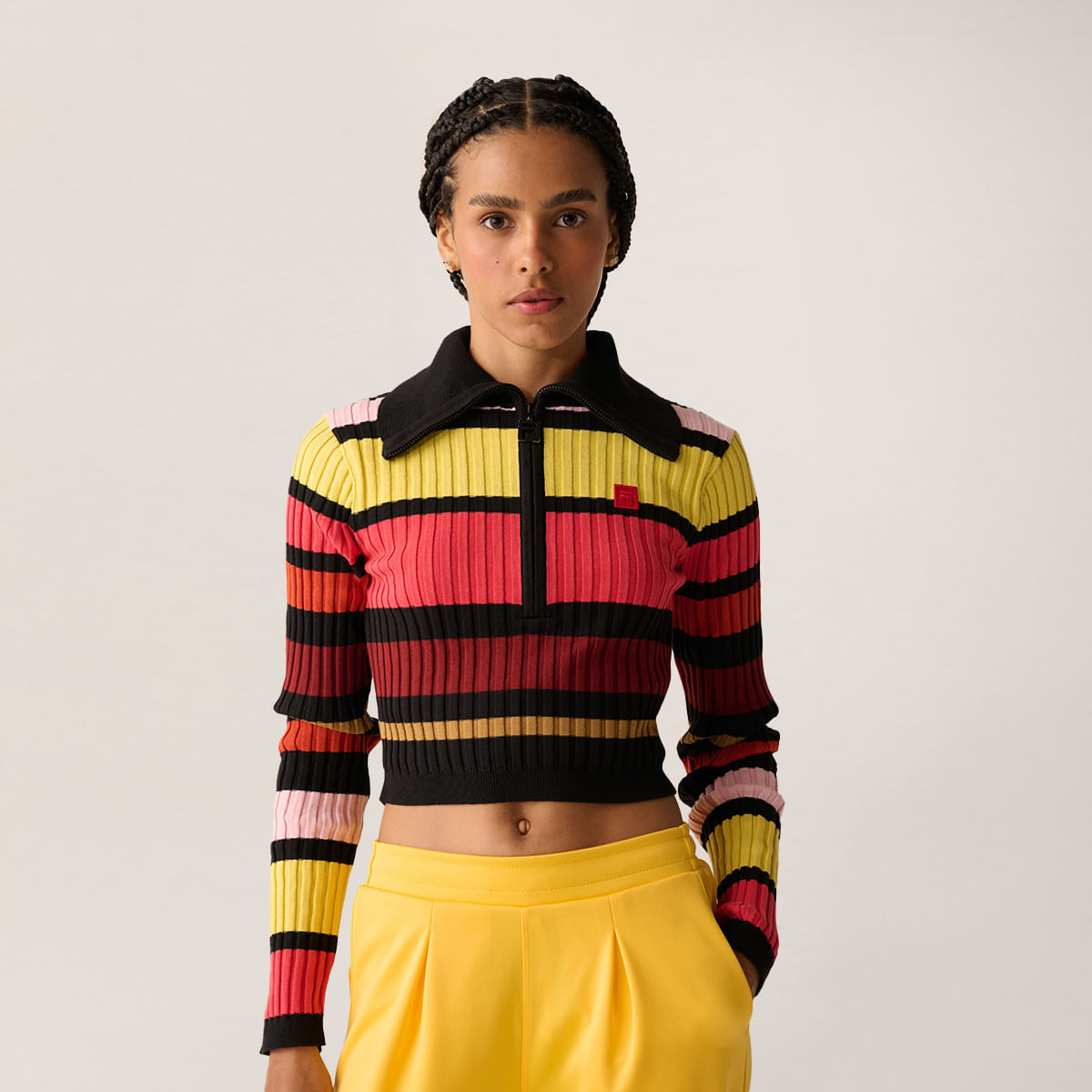 Blusa Manga Longa Fila Lar Feminina