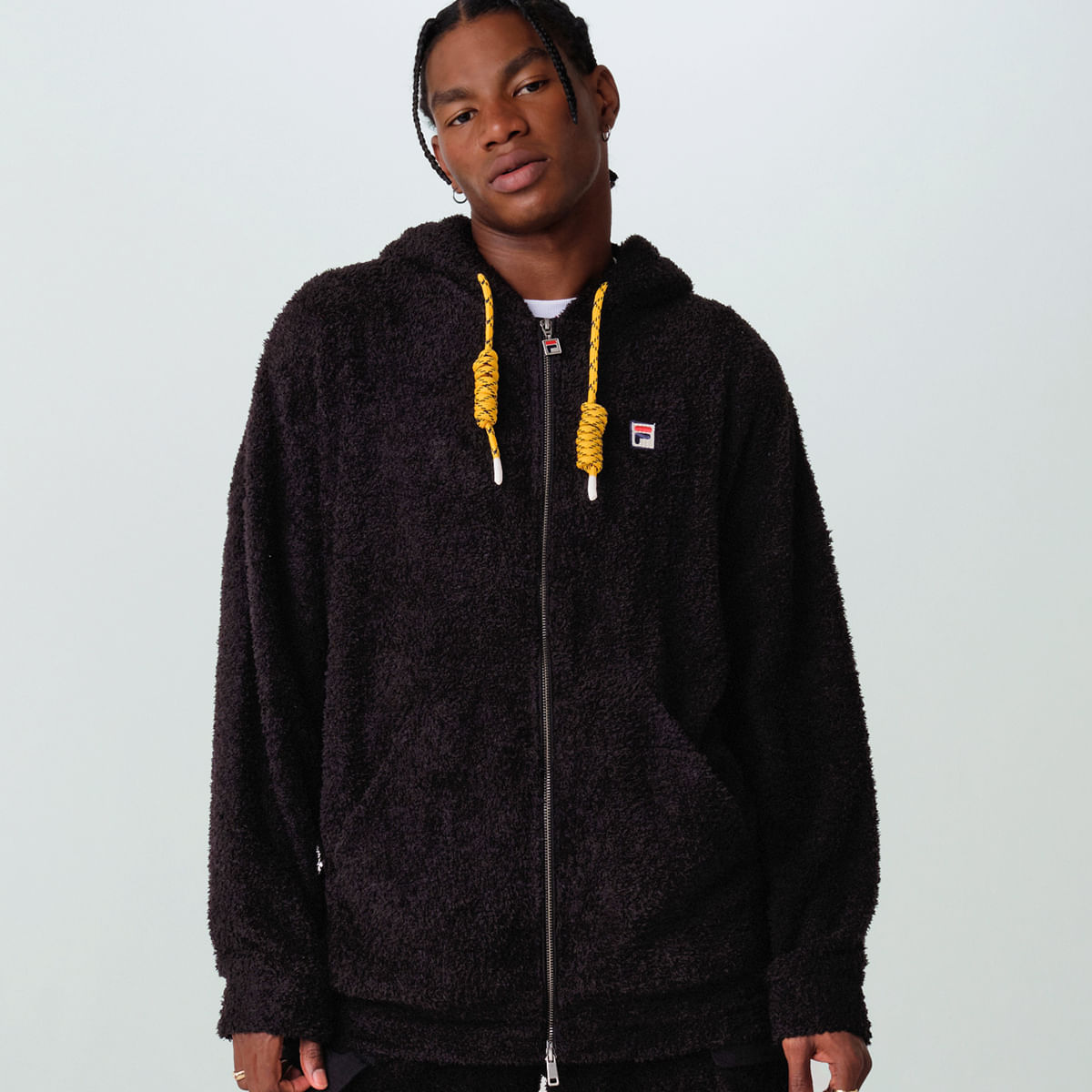 Jaqueta Fila Oversize Terry Unissex