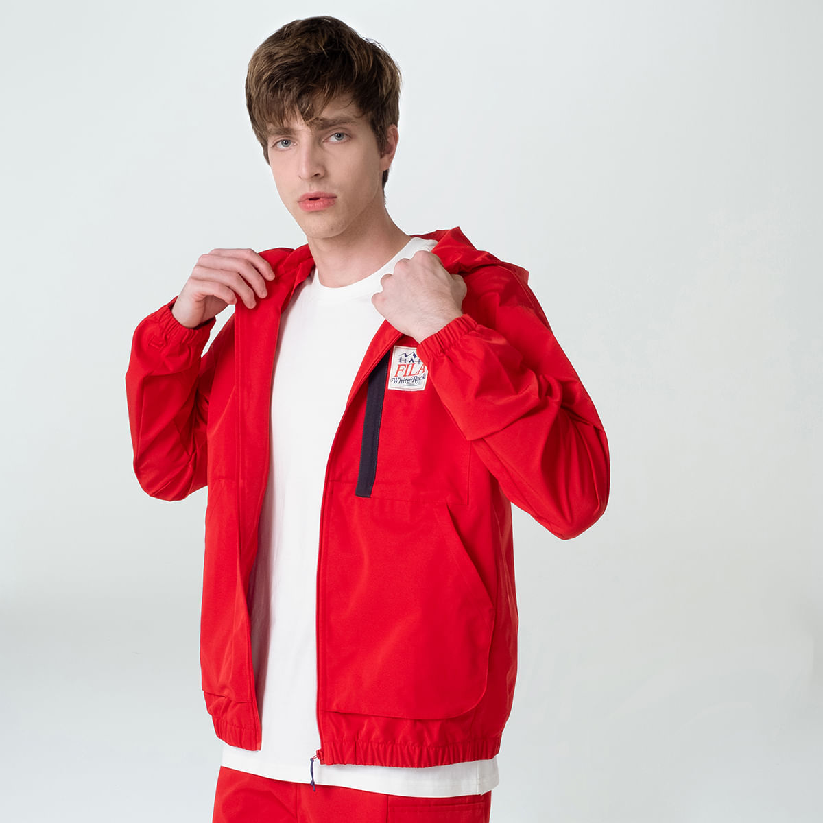 Casaco com Capuz Fila Zane Reflective Ripstop Masculino