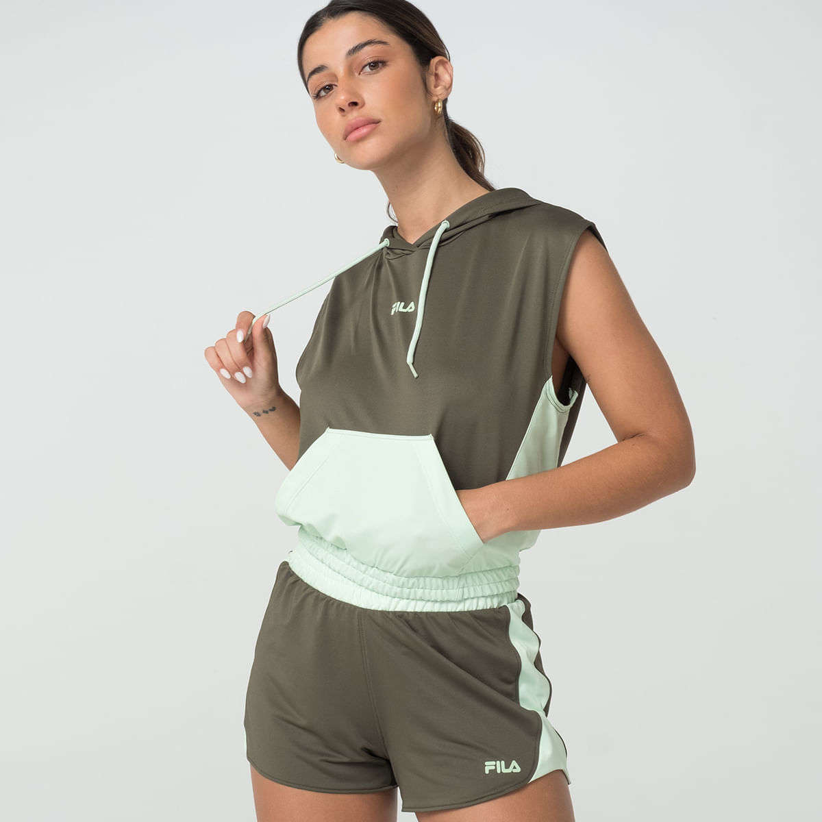 Colete Fila Block Sports Fem.