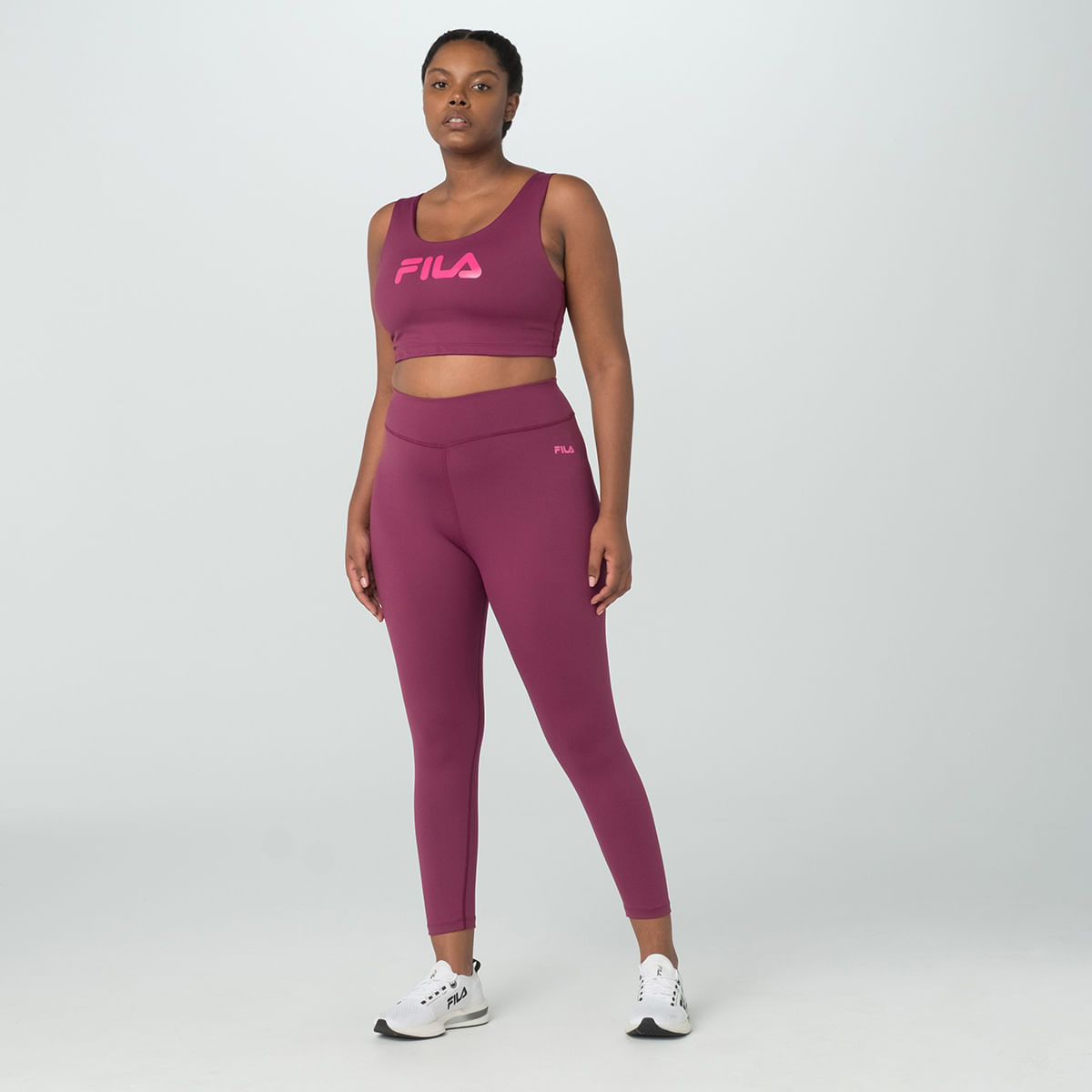 Legging Fila Flat Life Plus Feminina