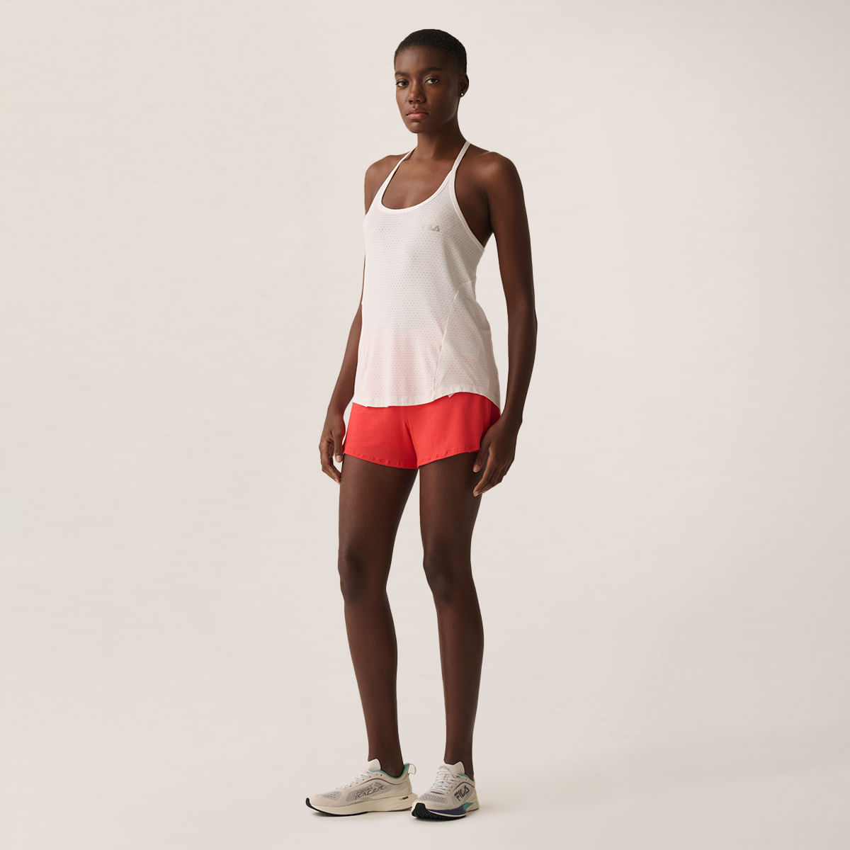 Shorts Fila Future Sports Duplo Flow Feminino