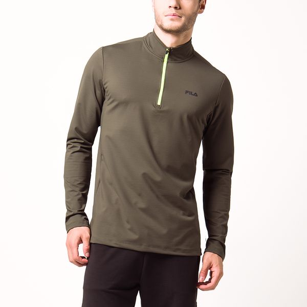 Blusa Manga Longa Fila Zip II Masculina M