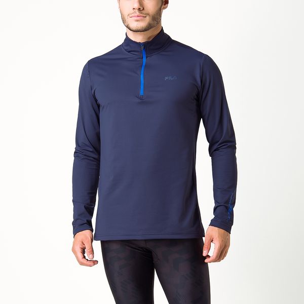 Blusa Manga Longa Fila Zip II Masculina P