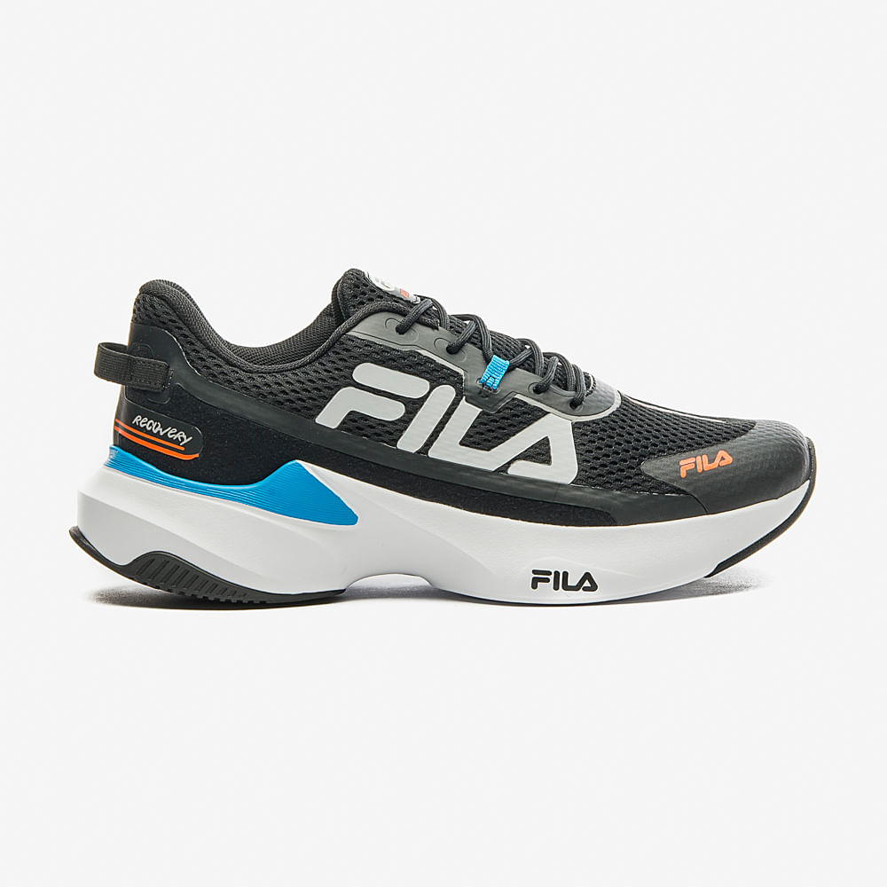 Tênis FILA Recovery Masculino Preto e Azul fila - Main Image