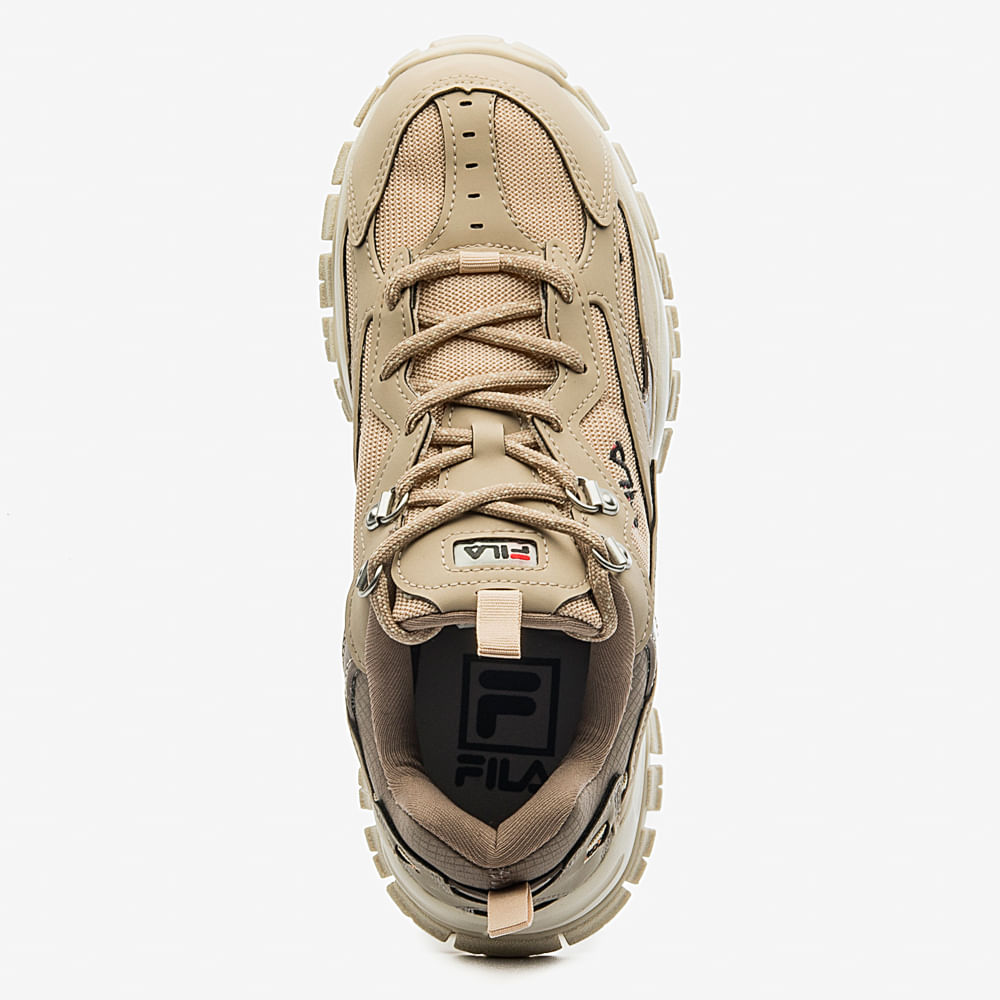 Tênis FILA Ray Tracer Tr Feminino Bege e Oliva fila