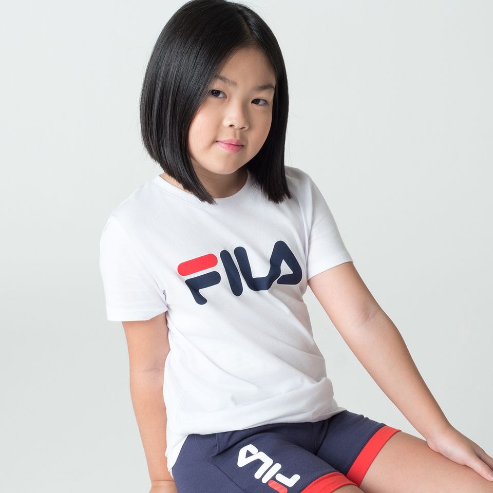 Camiseta Fila Letter Premium Juvenil