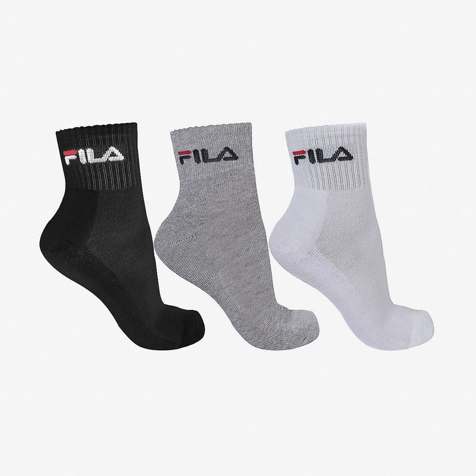 Tripack Fila Cano Médio Unisex