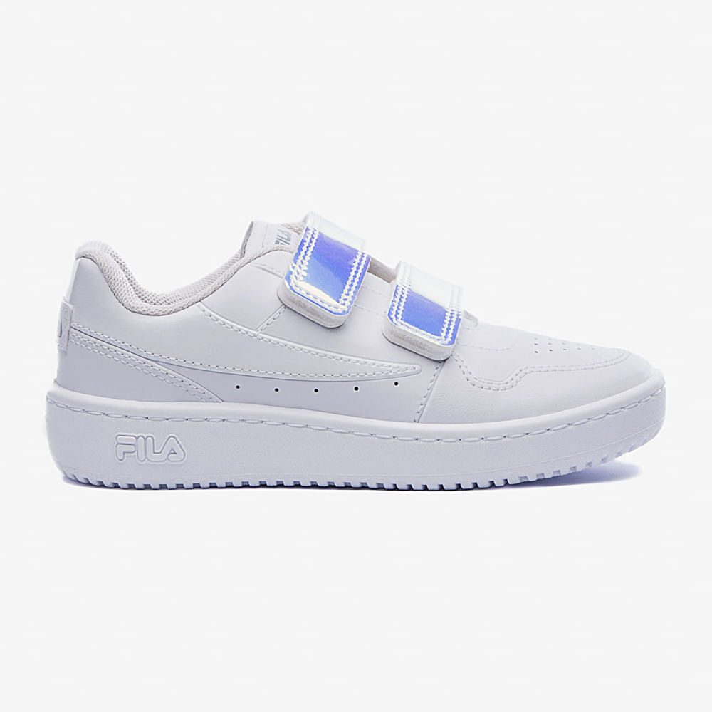 Tênis Branco Infantil Velcro Arcade VLC fila