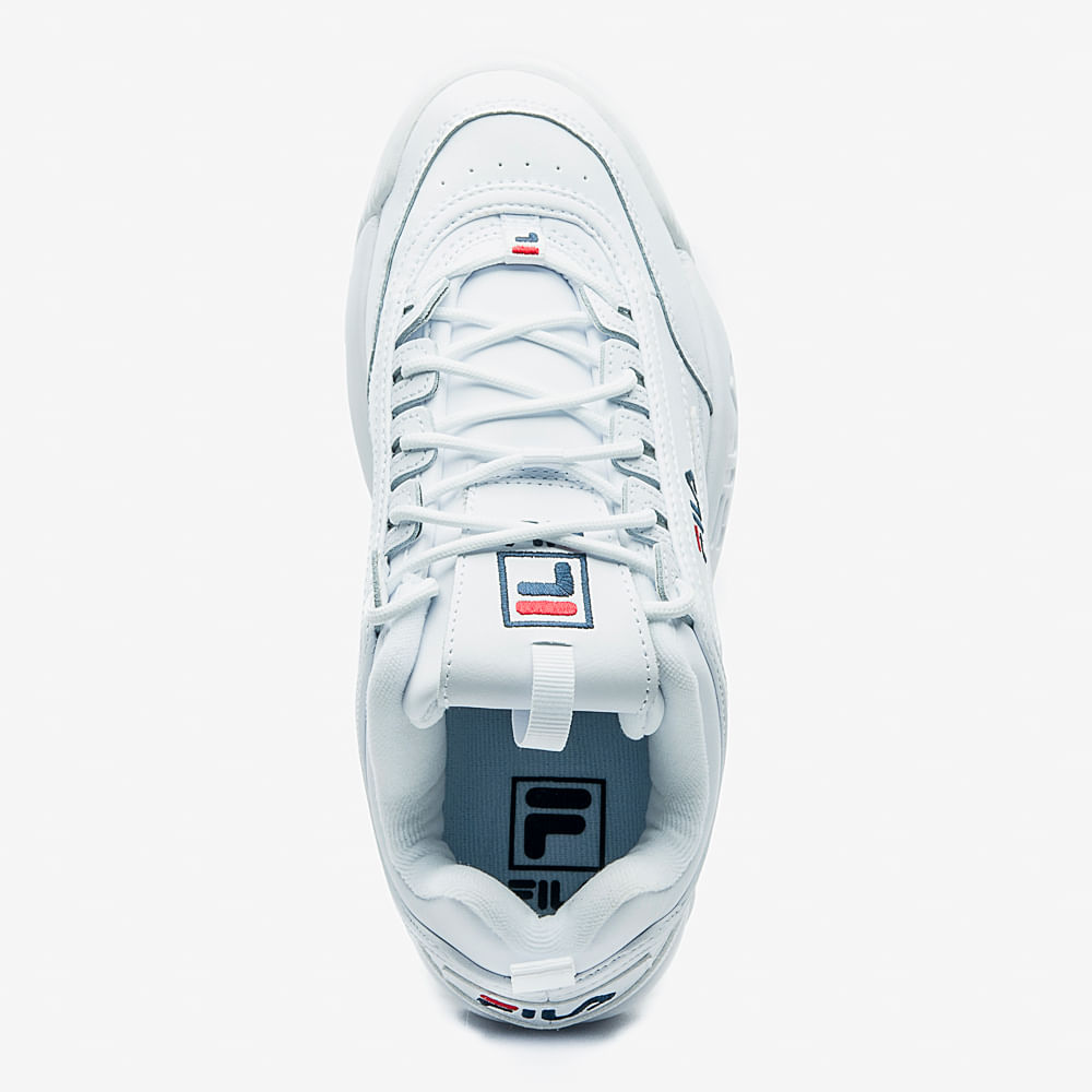 Tênis Infantil Tenis Fila Disruptor Todo Branco Tênis Infantil
