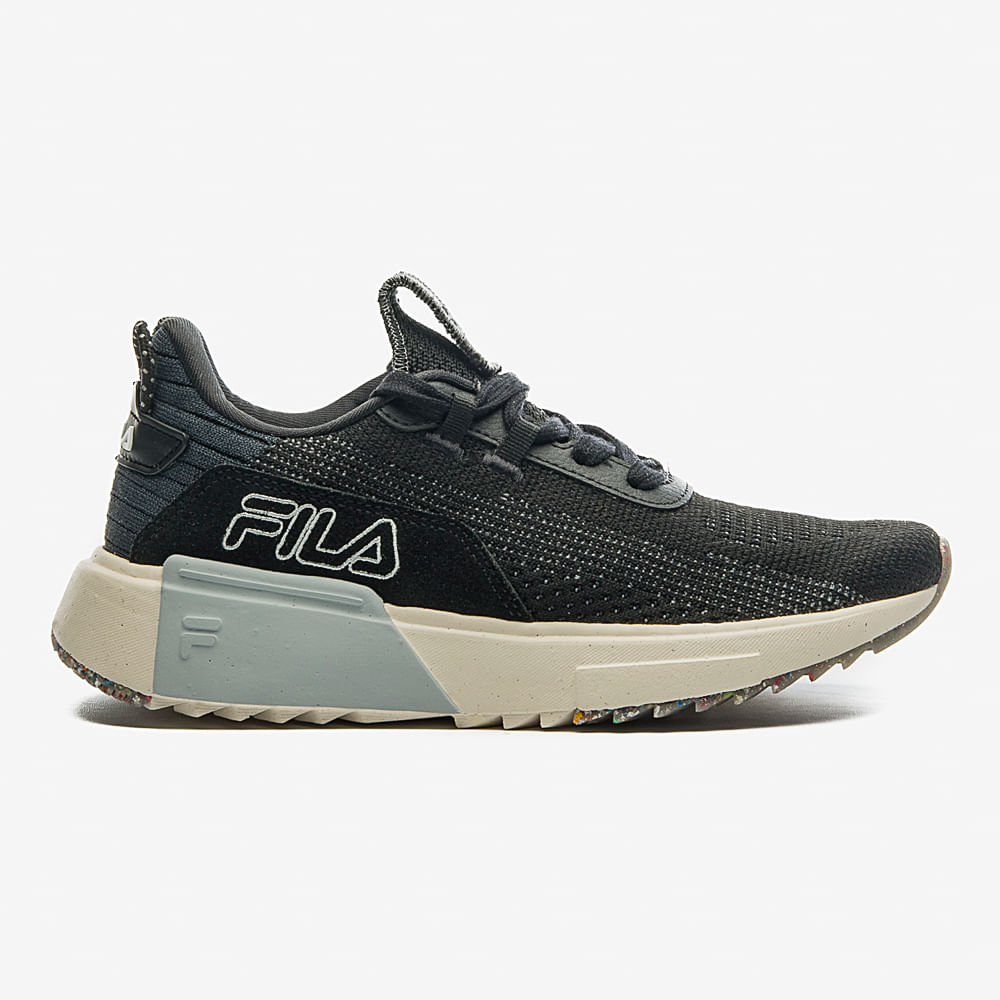 Knit Tenis Fila Masculino Couro Fila Tênis Fila Tr-Knit Lifestyle
