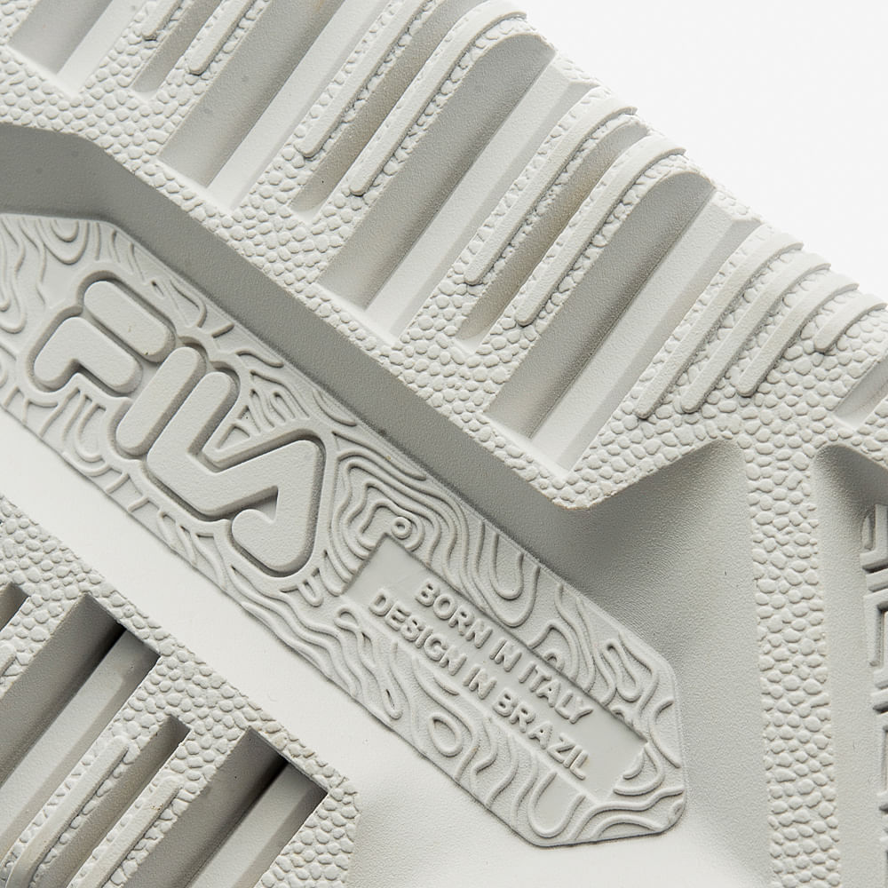 Tênis Branco Couro Feminino FX-100 All Terrain Low - fila