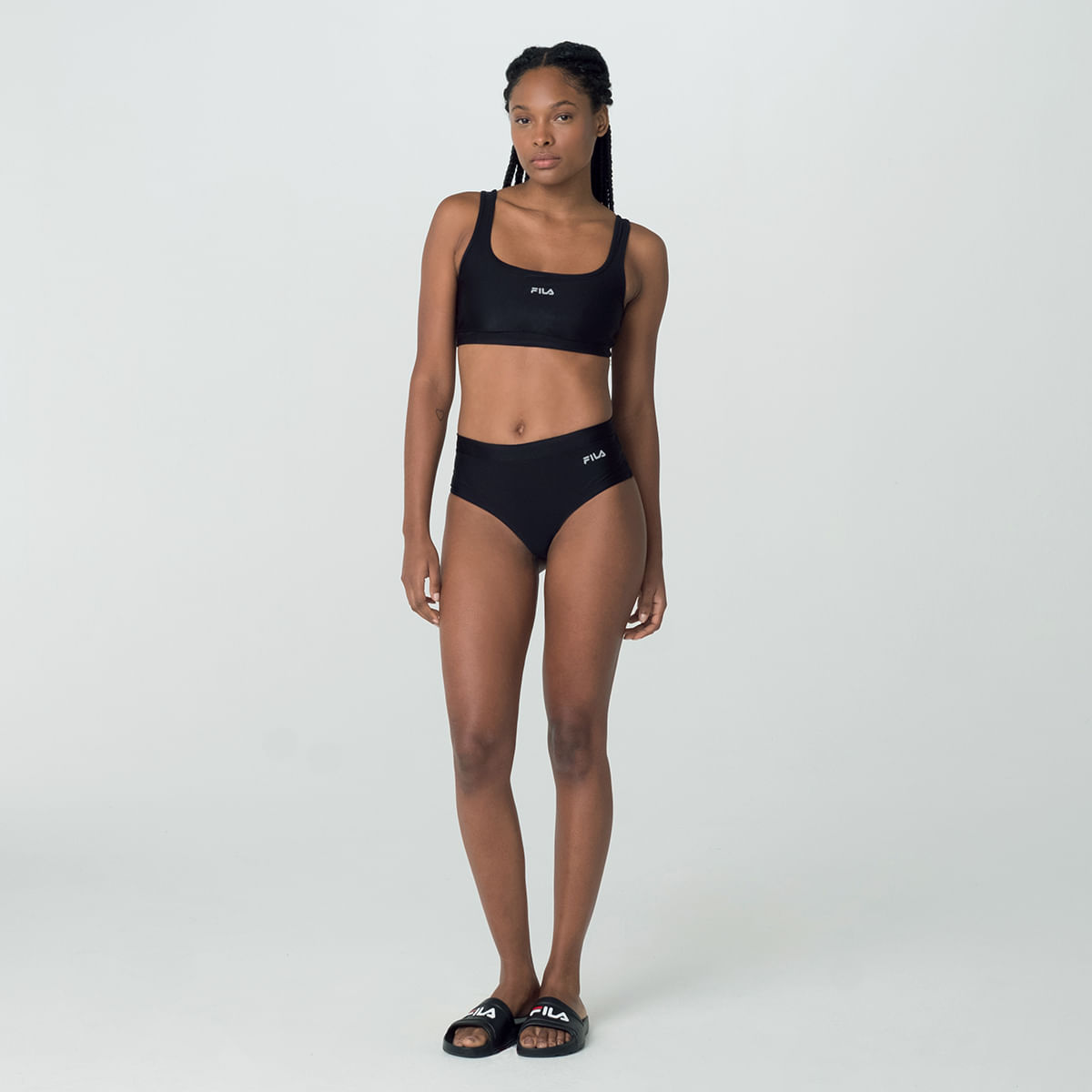 Sunquini Bottom Fila Sea Feminino