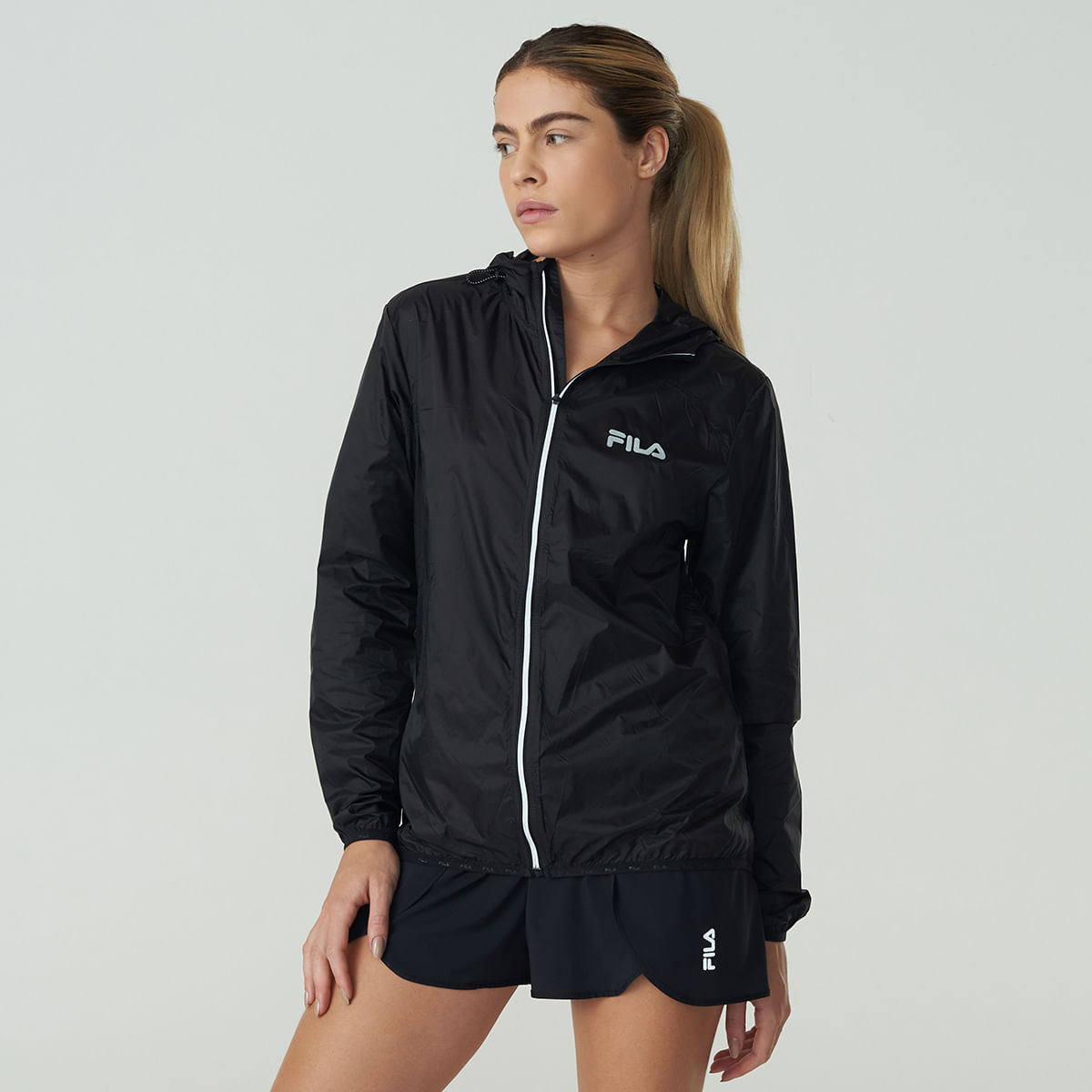 Jaqueta Corta Vento Fila Racer Run Feminino