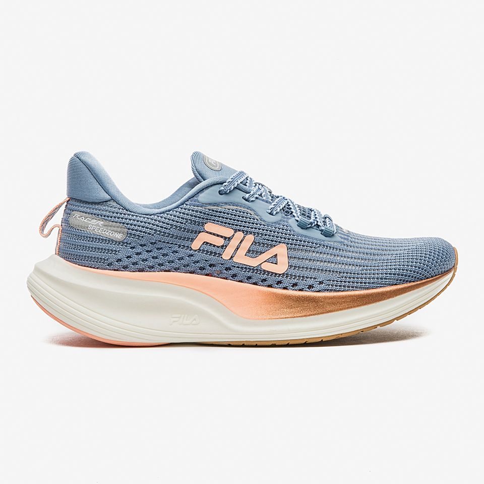 Tênis Fila Racer Speedzone Feminino Azul e Coral