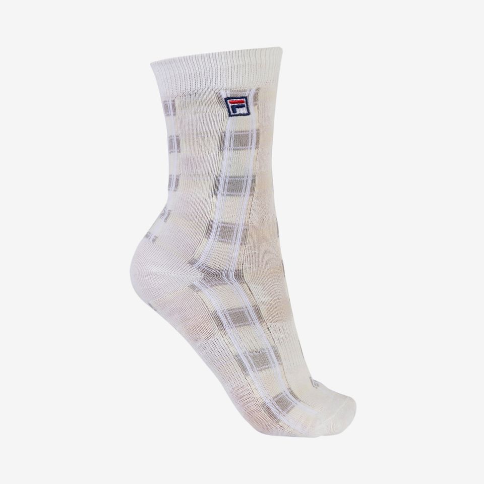 Meia Fila Sport Life Xadrez Unisex