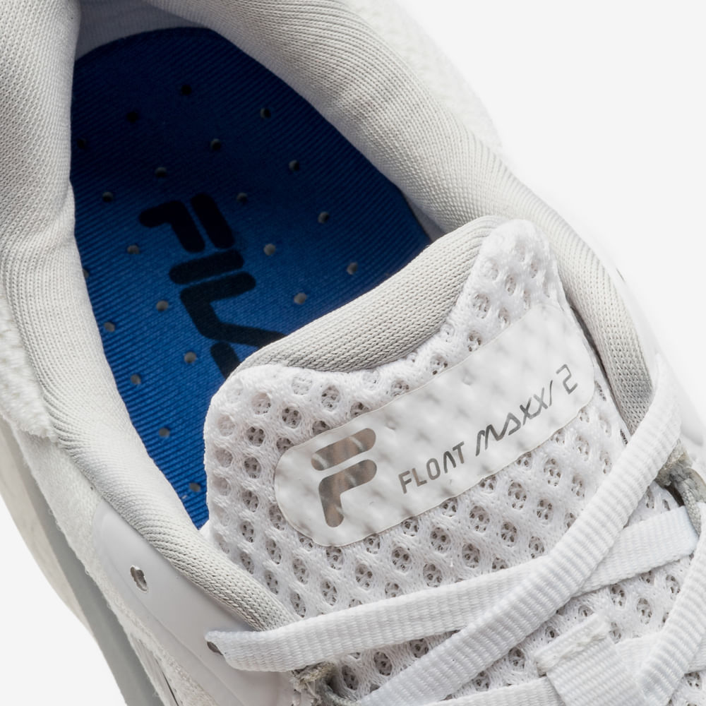 Fila Float Fila Branco E Azul Tenis Fila Float Maxxi Feminino Fila - Main Image