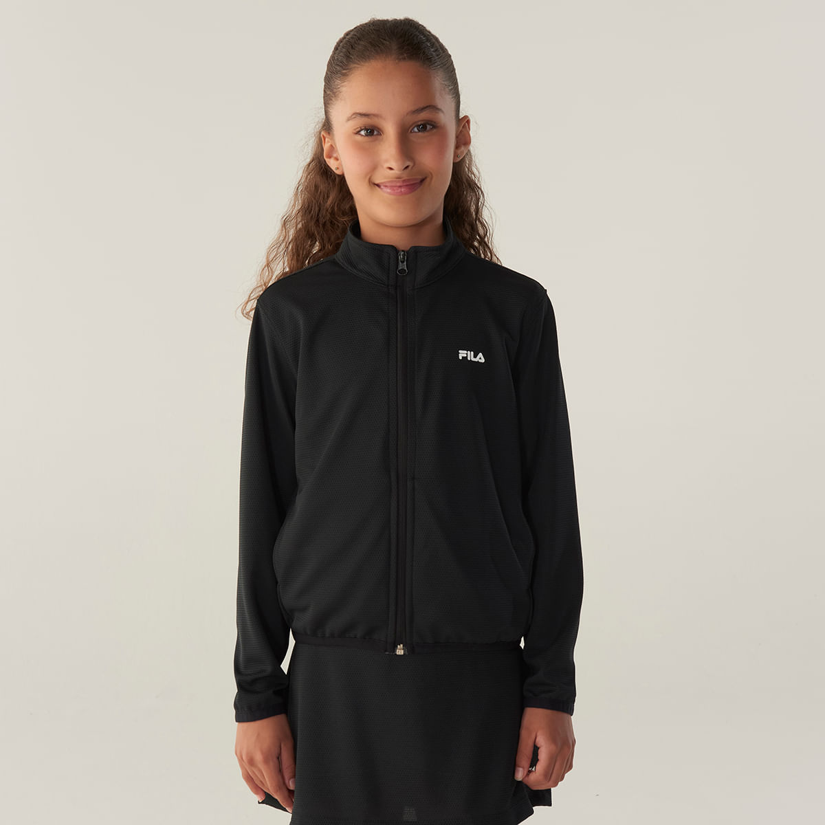 Jaqueta Fila Regular Flow Juvenil