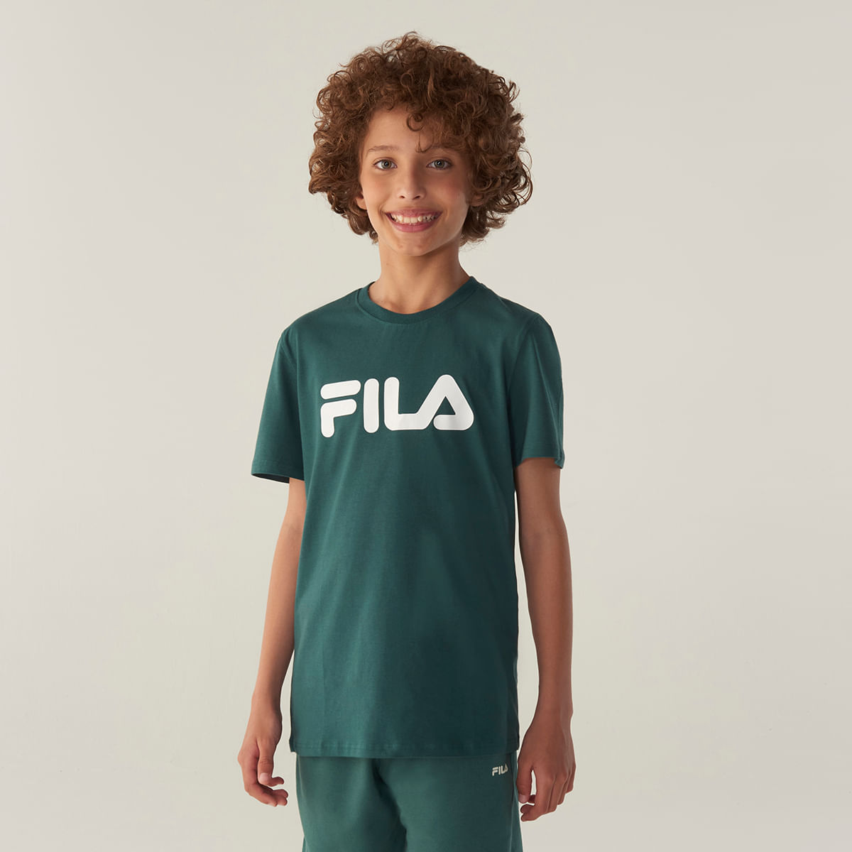 Camiseta Fila Letter Premium Juvenil