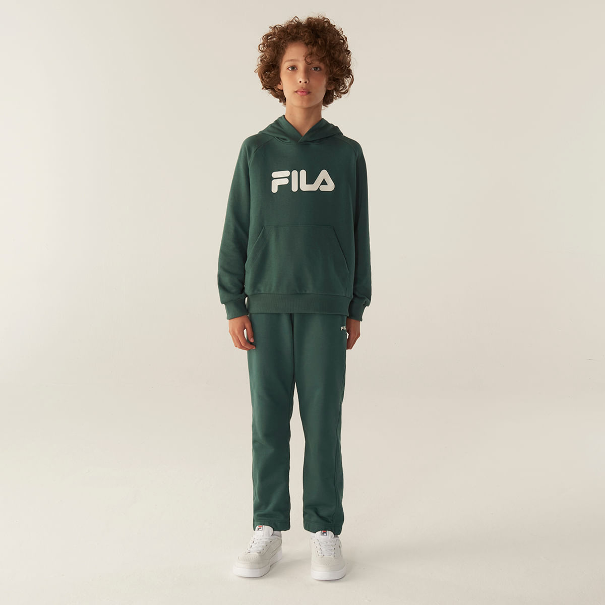 Calça Fila Regular Letter B. Juvenil