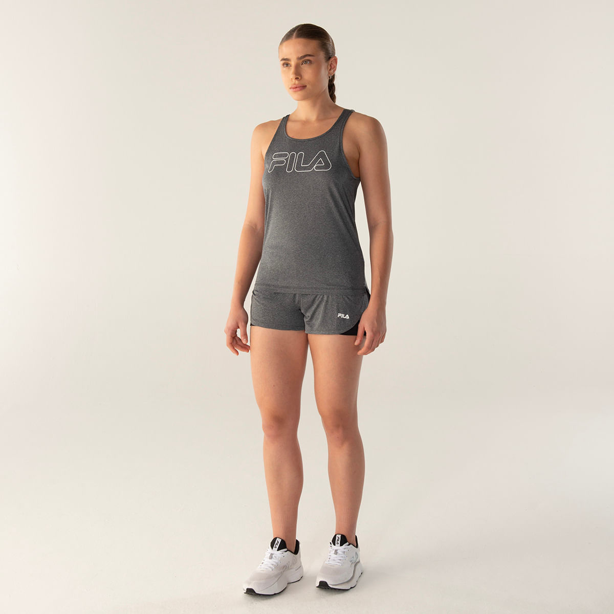 Shorts Fila Double Basic Train III Feminino