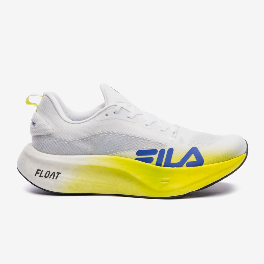 Tênis FILA Float Maxxi 2 Pro Feminino Branco e Amarelo